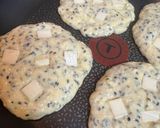 栄養満点💯黒ゴマとチーズのホットケーキ作り方6写真