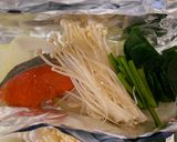 鮭のオリーブオイルホイル焼き作り方3写真