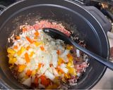 夏野菜たっぷりのボロネーゼハヤシ作り方5写真