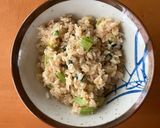 小松菜とツナの炒飯作り方6写真