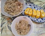 大原千鶴さんの♬鶏とキノコの炊き込みご飯作り方7写真