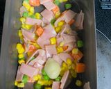 節約キャンプ飯！MIXベジタブルのソテー作り方4写真