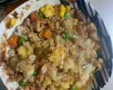 レンジ中華風梅トマトシーフード炒飯弁当作り方11写真