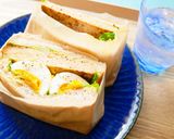 大豆ミートハンバーグでピーナッツサンド♪作り方4写真