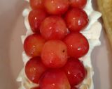 簡単!さくらんぼミルフィーユ作り方1写真