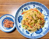 ヨウサマの減塩カニカマ&明太子パスタ作り方5写真