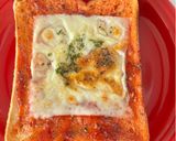 ソース手作り！朝のピザトースト作り方5写真