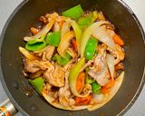 豚コマ肉で揚げない簡単スブタ作り方7写真