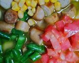 炊飯器で簡単♪ターメリックパエリア作り方4写真