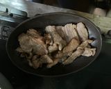 ガーリックライス焼肉カルビ添え作り方4写真