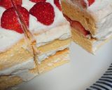 ミコばあばのイチゴ米粉ショートケーキ作り方19写真