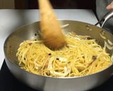 蓮根とオニオンヌーヴォーのペペロンチーノ作り方28写真