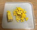 一人分のとうもろこしご飯作り方1写真