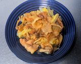 豚バラ肉と白菜のザーサイ炒め作り方10写真