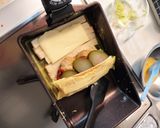 パンの耳でくるくるホットサンドイッチ作り方3写真