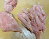 春野菜と厚揚げ鶏胸肉炒めナンプラーサラダ作り方3写真