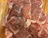 豚肉とピーマン、ナスのオイスター炒め作り方1写真