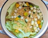 早ゆでポポロプチマカとコロコロ野菜のスープ煮♪作り方4写真