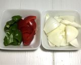 家庭にある材料で作る夏野菜のレッドカレー作り方3写真