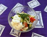 横浜発♡胡瓜トマト玉ねぎ塩の大好きサラダ作り方5写真