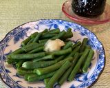 ささげの生姜醤油・胡麻和え♪作り方5写真