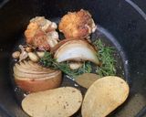 鶏もも肉とニンニクのロースト作り方7写真