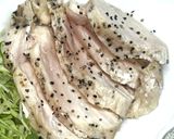蒸し鶏胸肉 オイスター辣油だれver.2作り方12写真