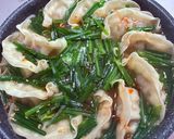 ワンパンで簡単・極旨★餃子鍋& 旨辛〆ラーメン作り方2写真