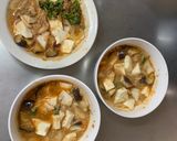 クリーミーピリ辛焼肉味豆腐入ナムル風炒煮作り方20写真