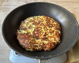 【ポリ袋で簡単】もちチーズ お好み焼き作り方12写真