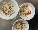 肉無チクワさっぱりクリーミー甘酢味野菜炒作り方3写真