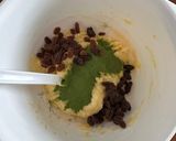 米粉で簡単　抹茶レーズンマフィン作り方2写真