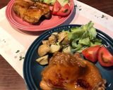 ハチミツとレモンdeチキンステーキ作り方17写真