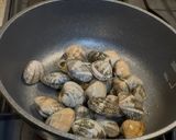 アサリ出汁でキメる！アサリの酒蒸し炒飯作り方1写真