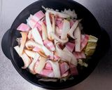 とろとろ白菜とベーコンの豆乳シチュー作り方4写真