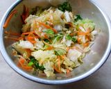 大量消費もおまかせ!白菜のネギ塩サラダ作り方6写真
