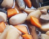 田舎風☆根菜の煮物(大根、ごぼう、里芋、人参)作り方10写真