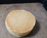 分厚く焼いた♡バナナホットケーキ作り方5写真