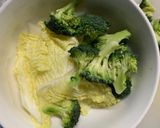 肉無チクワ洋風梅照りクリーム味野菜炒作り方7写真