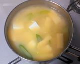 豆富と油揚げの味噌汁作り方5写真