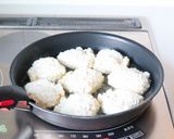 揚げ焼きで、おつまみ【納豆ごはん信田】作り方3写真