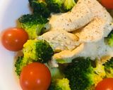 鶏肉＆ブロッコリーのシンプル塩ワイン炒め作り方3写真
