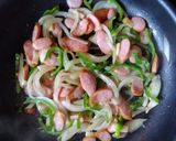 ＃買置き材料で懐かしの＃ナポリタンパスタ作り方4写真