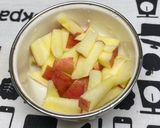 コーンとちくわときゅうりとりんごのサラダ♪作り方3写真