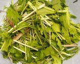 いろんな料理のトッピングに!水菜サラダ作り方4写真