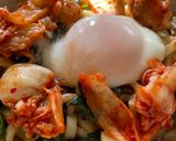 レンチン肉肉うどん汁少なめ作り方3写真