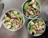 肉無チクワ洋風味噌すき焼き味野菜炒め作り方10写真