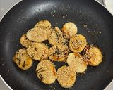 10分完成!長芋の塩昆布バター焼き作り方3写真