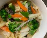 お一人様クリーミー梅炒飯味豆腐野菜炒め作り方17写真