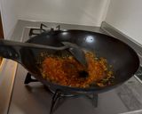 花椒の香り立つ、シビ辛四川麻辣炒飯作り方9写真